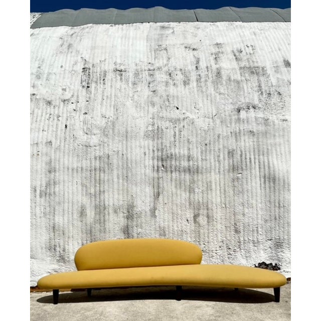 Mid 20th Century Vintage Boho Isamu Noguchi Biomorphic Sofa and Ottoman For Sale - Image 5 of 10