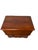 Primitive Pine Farmhouse Drysink Cabinet With Green-Lined Lift Top For Sale - Image 11 of 14