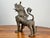 Vintage 17” Cast Brass Pixiu Tibetan Lion C. 1960 For Sale - Image 4 of 9