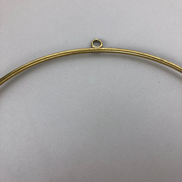Vintage Brass Wall Hanging Magazine Holder, Austria, 1950s For Sale - Image 18 of 18