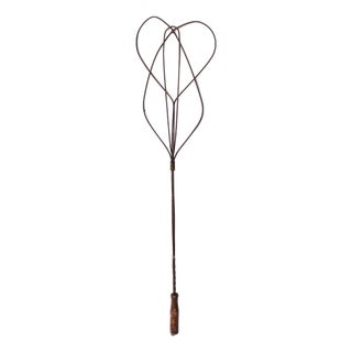 Antique Wire Rug Beater For Sale
