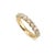 Gender: Ladies Metal Type: 10K Rose Gold Ring Size: 7 Width: 3.70 mm Weight: 3.93 grams Ladies 10K rose gold nine-across,...
