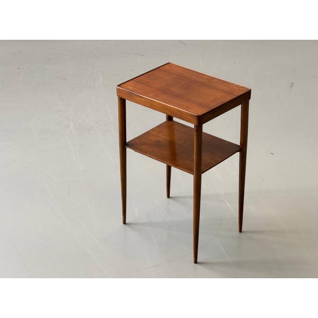Mid-Century Side Table with Shelf in Teak, 1960s For Sale - Image 12 of 16