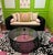 Contemporary Janus Et Cie Lolah Rattan Glass Top Coffee Table For Sale - Image 3 of 3
