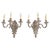 Antique French Silver Plated Wall Lights, 1890s, Set of 2 For Sale - Image 11 of 11