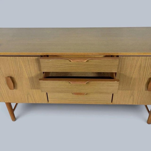 Wood Mid-Century Modern Teak and Formica Sideboard, 1960s For Sale - Image 7 of 8
