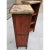 19th Century Antique Pair of 19th Century Slender French Directoire Style Mahogany Marble Topped Diminutive Open Bookcases For Sale - Image 5 of 11