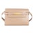 Beige Calfskin Small Manhattan Shoulder Bag For Sale