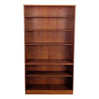Teak Bookcase by Børge Mogensen for Søborg Møbelfabrik, 1960s For Sale