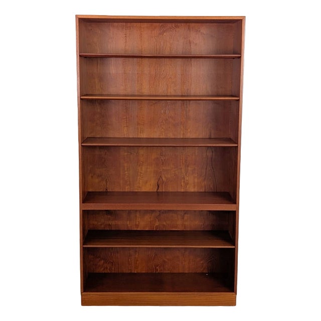 Teak Bookcase by Børge Mogensen for Søborg Møbelfabrik, 1960s For Sale