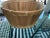 1980s Large English Style Hand Tied Bamboo Basket For Sale - Image 12 of 13