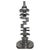 Metal Industrial Rolls-Royce V8 Crankshaft Table For Sale - Image 7 of 11