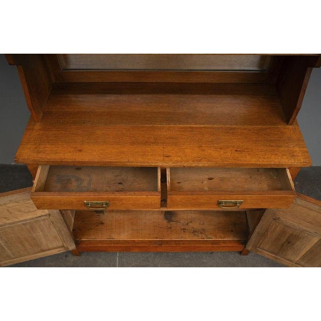 Art Nouveau Sideboard in Oak, Early 20th Century For Sale - Image 16 of 18