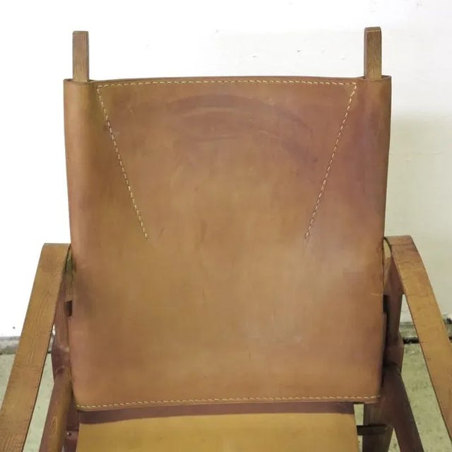 Safari Armchair by Wilhelm Kienzle for Wohnbedarf, 1950s For Sale - Image 10 of 18