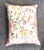 English Pair of Custom Made Linen and Silk Pillows, Newly Made, Chinoiserie Pattern For Sale - Image 3 of 6
