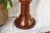 1940s 1940s Tall Parquetry Table Lamp Handmade Turned Wood For Sale - Image 5 of 8