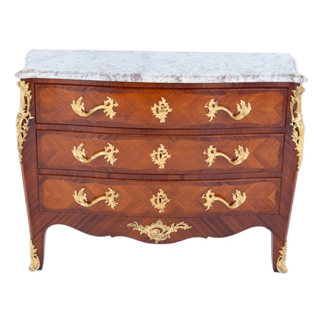 French Louis XV Commode, 1880s For Sale