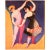 Orange 1948 After Kees Van Dongen "The Dancers", Second Edition Parisian Offset Lithograph For Sale - Image 8 of 8