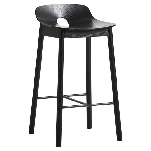 Black Ash Mono Counter Chair by Kasper Nyman For Sale - Image 11 of 11