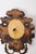 Baroque Style Hand-Carved Gold Leaf Wall Lamp with Mirror, 1960s For Sale - Image 9 of 11