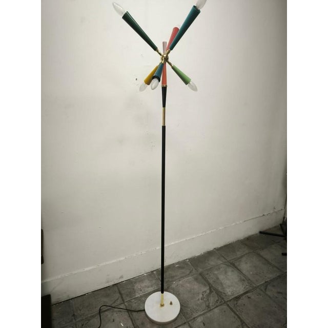 Vintage Sputnik Floor Lamp from Stilnovo, 1960s For Sale - Image 10 of 18