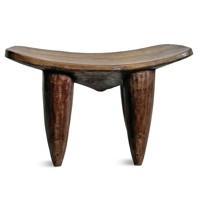 Contemporary Vintage Large Senufo Stool Table For Sale - Image 3 of 6