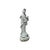 1990s Vintage Off White Porcelain Standing Bodhisattva GuanYin Music Vessel Statue For Sale - Image 5 of 7