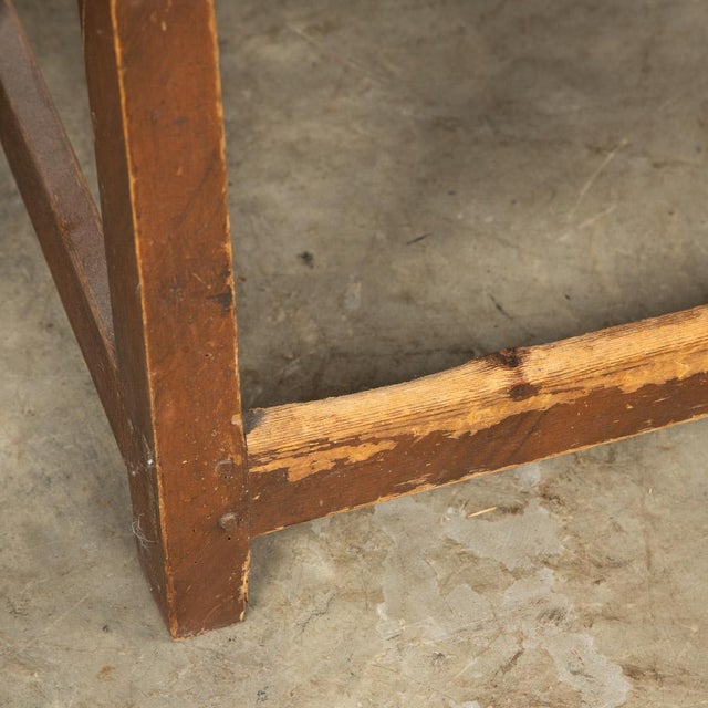 20th Century American Hand Painted Gatelegged Dining Table, 1900s For Sale - Image 16 of 18