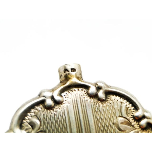 German Art Deco Silver Perfume Bottle, 1920s For Sale - Image 4 of 7