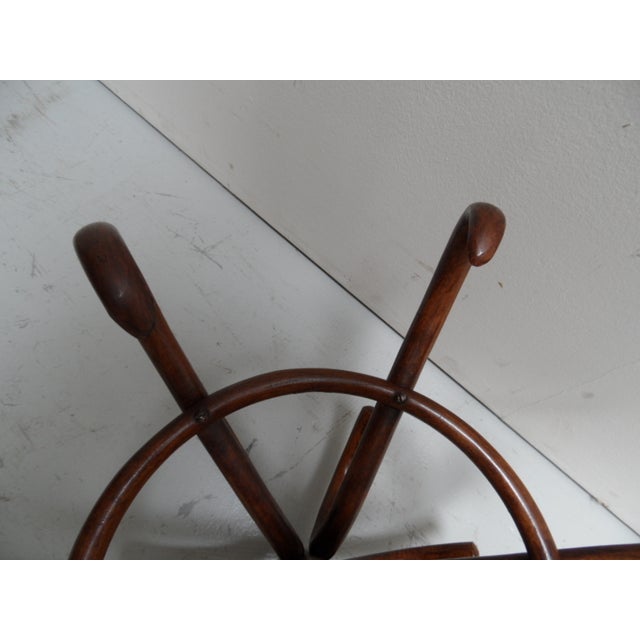 Vintage Standing Coat Rack from Thonet, 1920s For Sale - Image 10 of 12