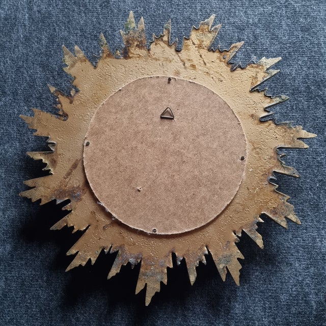 Gilt Sun Mirror, 1970s For Sale - Image 6 of 7
