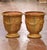 Early 21st Century Pair of French Handmade Glazed Terracotta Planters by La Madeleine in Anduze For Sale - Image 5 of 10