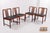 Dinner Chairs by Illum Wrapsø, Denmark, 1960s, Set of 4 For Sale - Image 6 of 14
