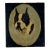 Stunning Antique Folk Art Oil on Board Painting of Boston Terrier Dog For Sale