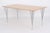 Beautiful rectangular dining table from Denmark, manufactured by Fritz Hansen. This table series was designed in 1968 by...