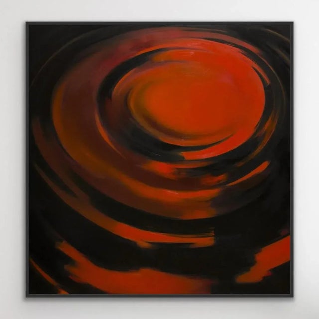 Painting may be sent rolled with the stretcher. Photos present a visualization of a framing. Klaudia Lata (b. 1993)....