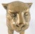 1980s Solid Brass Leopard Sculpture For Sale - Image 9 of 12