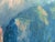 Mountain Landscape Oil Painting, Vintage For Sale - Image 10 of 12