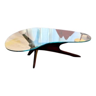 1970s Adrian Pearsall Style Coffee Table For Sale