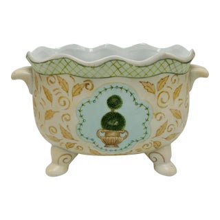 Vintage Ceramic Cache Pot For Sale