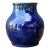 Vintage Cobalt Studio Pottery Vase For Sale