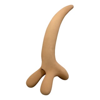 J of the Fertile Crescent Sculptural Object by Caspi Ceramics Nl For Sale