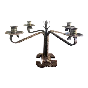 Antique Metal Candelabra