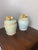 Traditional Mid 20th Century Stoneware Fruit Finial Cookie Jars - Set of 2 For Sale - Image 3 of 8