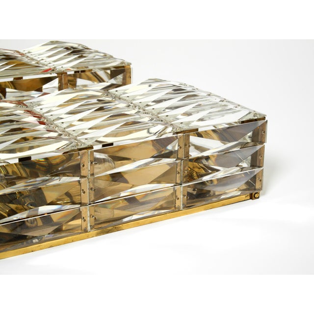 Vintage Brass Wall Lamps with Crystal Shades by Bakalowits & Söhne, 1960s, Set of 2 For Sale - Image 12 of 18