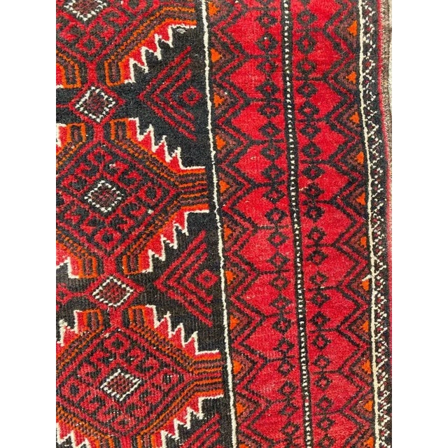 Vintage Wool Baluch Rug, 1950s For Sale - Image 13 of 18