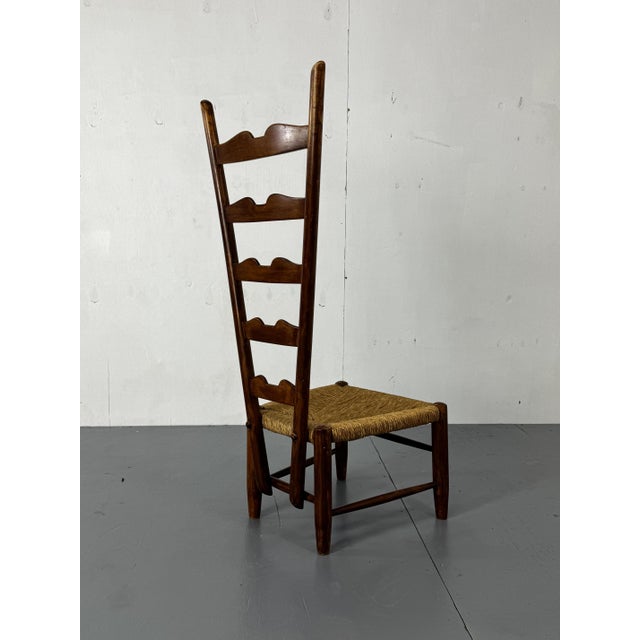Highback Side Fireside Chair by Gio Ponti for Casa E Giardino, Italy, 1939 For Sale - Image 16 of 17