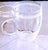 1960s Rare- 10 Vintage Schott Mainz Jena Glass Clear Delicate Coffee/ Tea Cups For Sale - Image 18 of 18