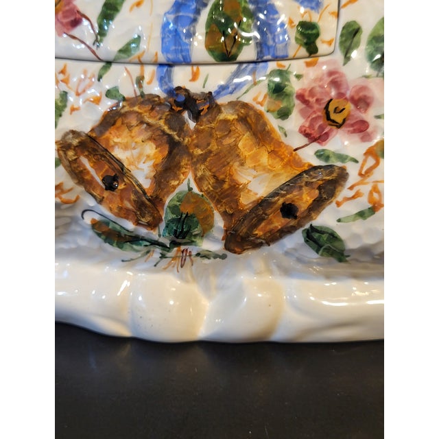 1970s Italian Ceramic Lamb Tureen For Sale - Image 18 of 18