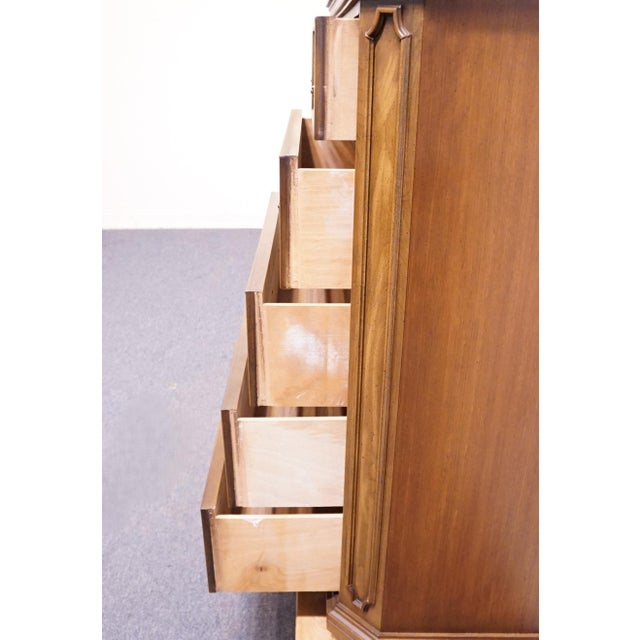 Wood Hooker Furniture Solid Cherry Italian Neoclassical Tuscan Style 44" Chest of Drawers 60-10 For Sale - Image 7 of 12
